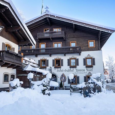 Alpen Glück Hotel Unterm Rain garni, self check-in Kirchberg in Tirol Exterior foto