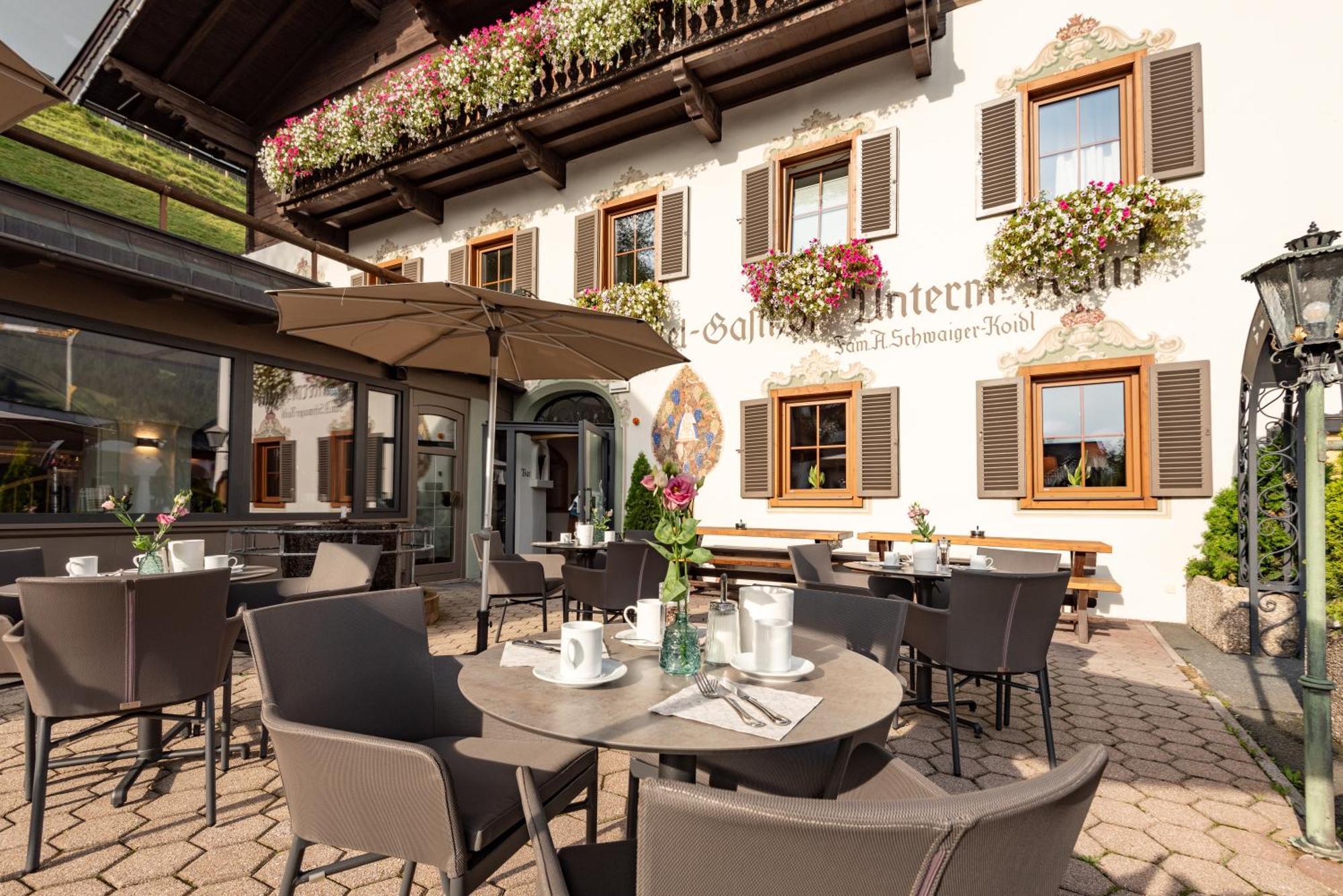 Alpen Glück Hotel Unterm Rain garni, self check-in Kirchberg in Tirol Exterior foto